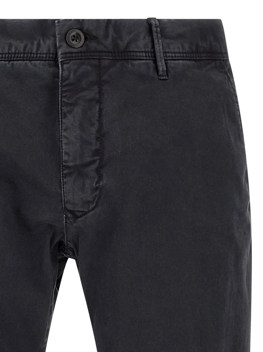 Incotex Blue Cotton Casual Pants
