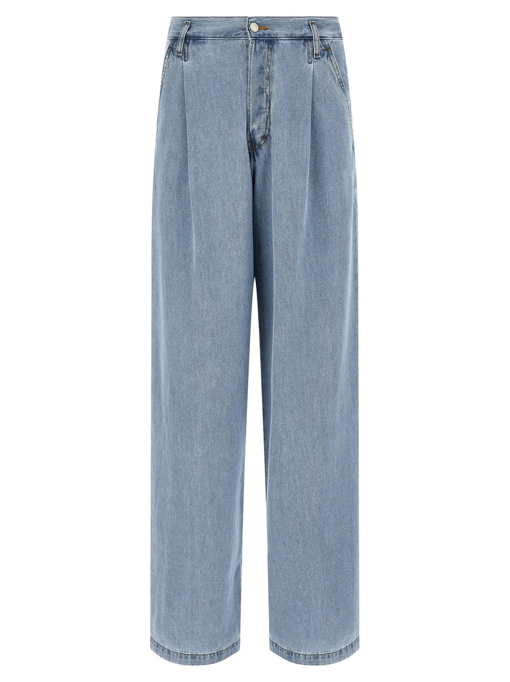 Dries Van Noten Blue Cotton Jeans Denim
