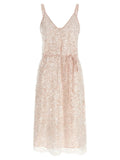 Twinset Multicolor Polyester Midi Dress