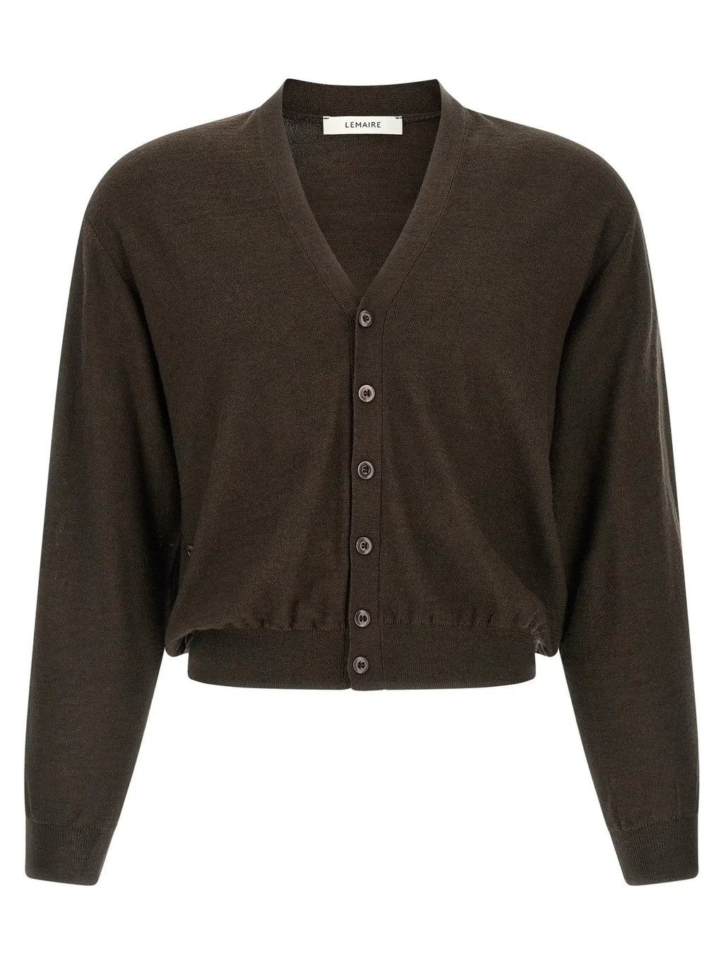 Lemaire Brown Marabou Cardigan