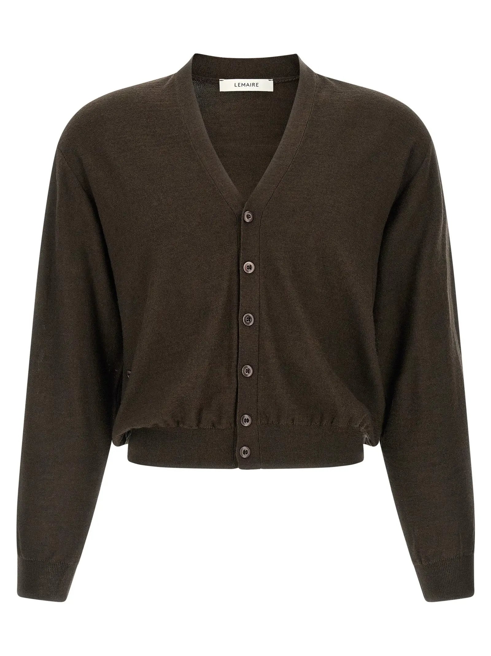 Lemaire Brown Marabou Cardigan