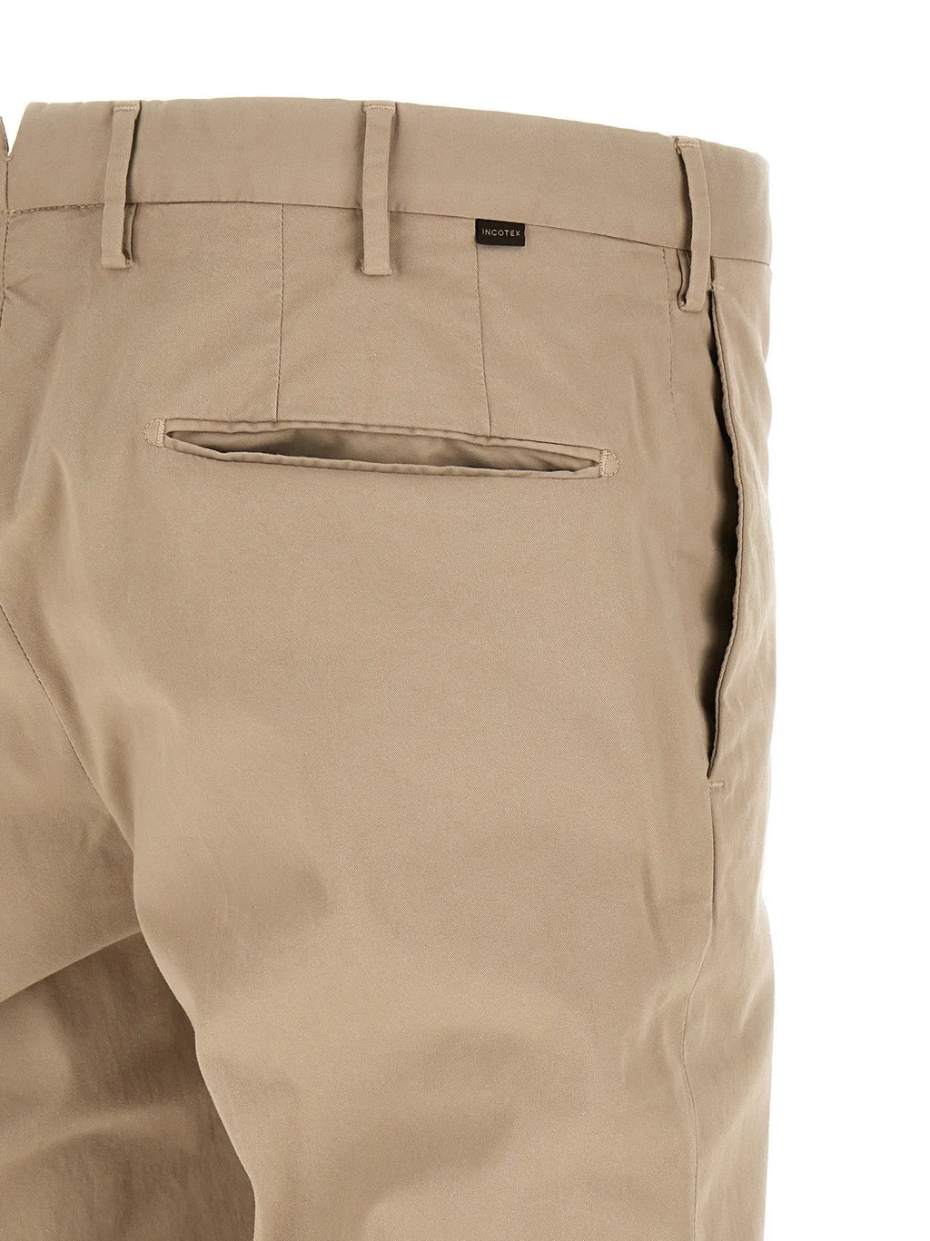 Incotex Incotex Beige Cotton Casual Pants