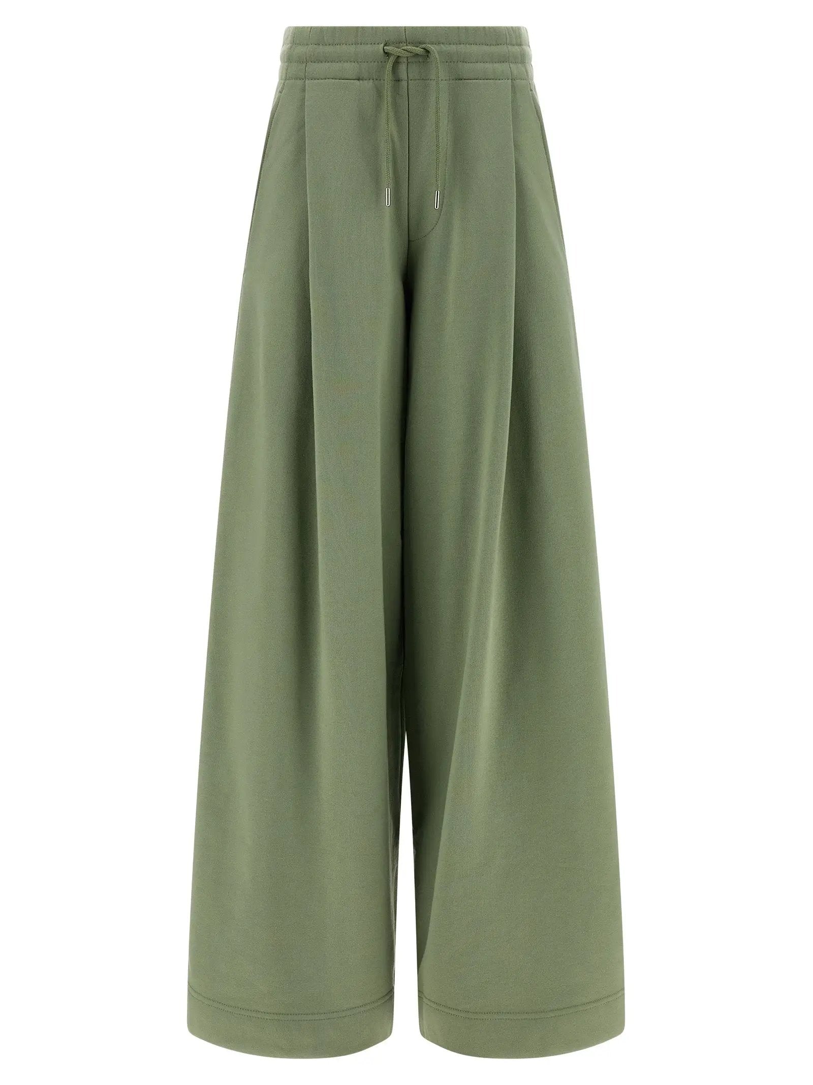 Dries Van Noten Bicolor Cotton Casual Pants