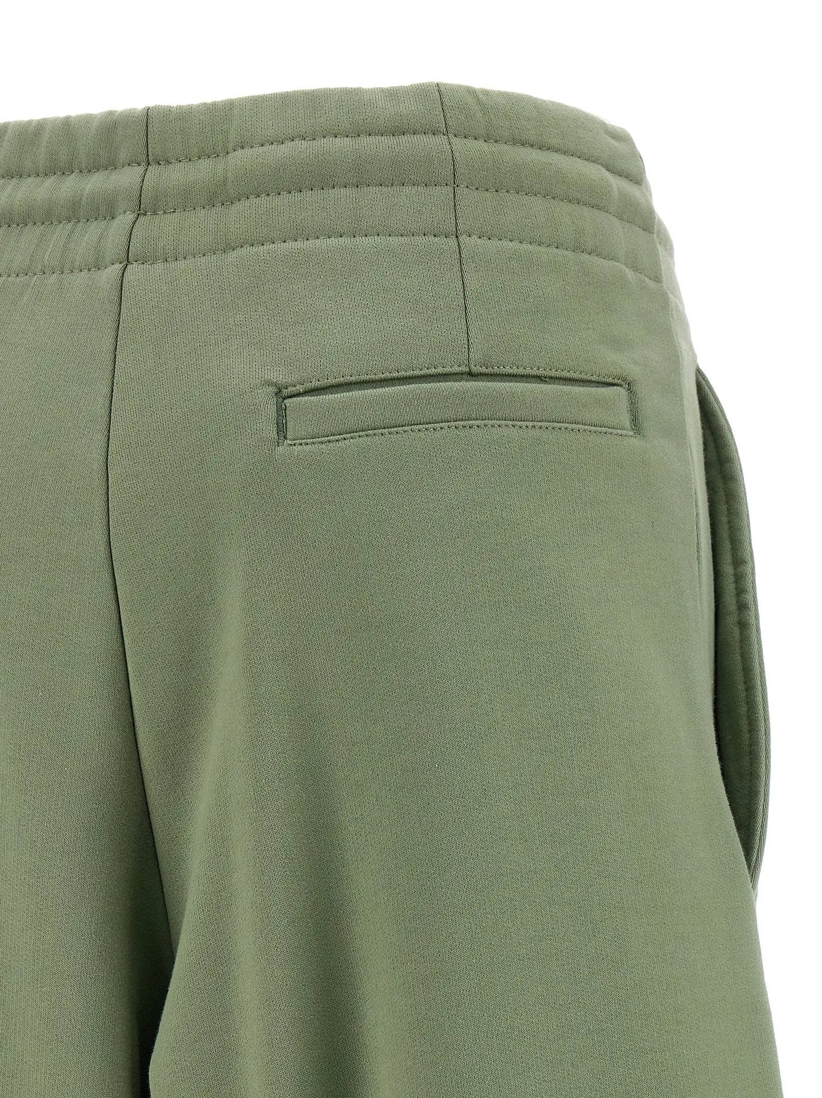 Dries Van Noten Bicolor Cotton Casual Pants