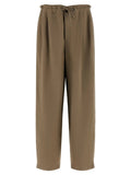 Brunello Cucinelli Beige Viscose Casual Pants