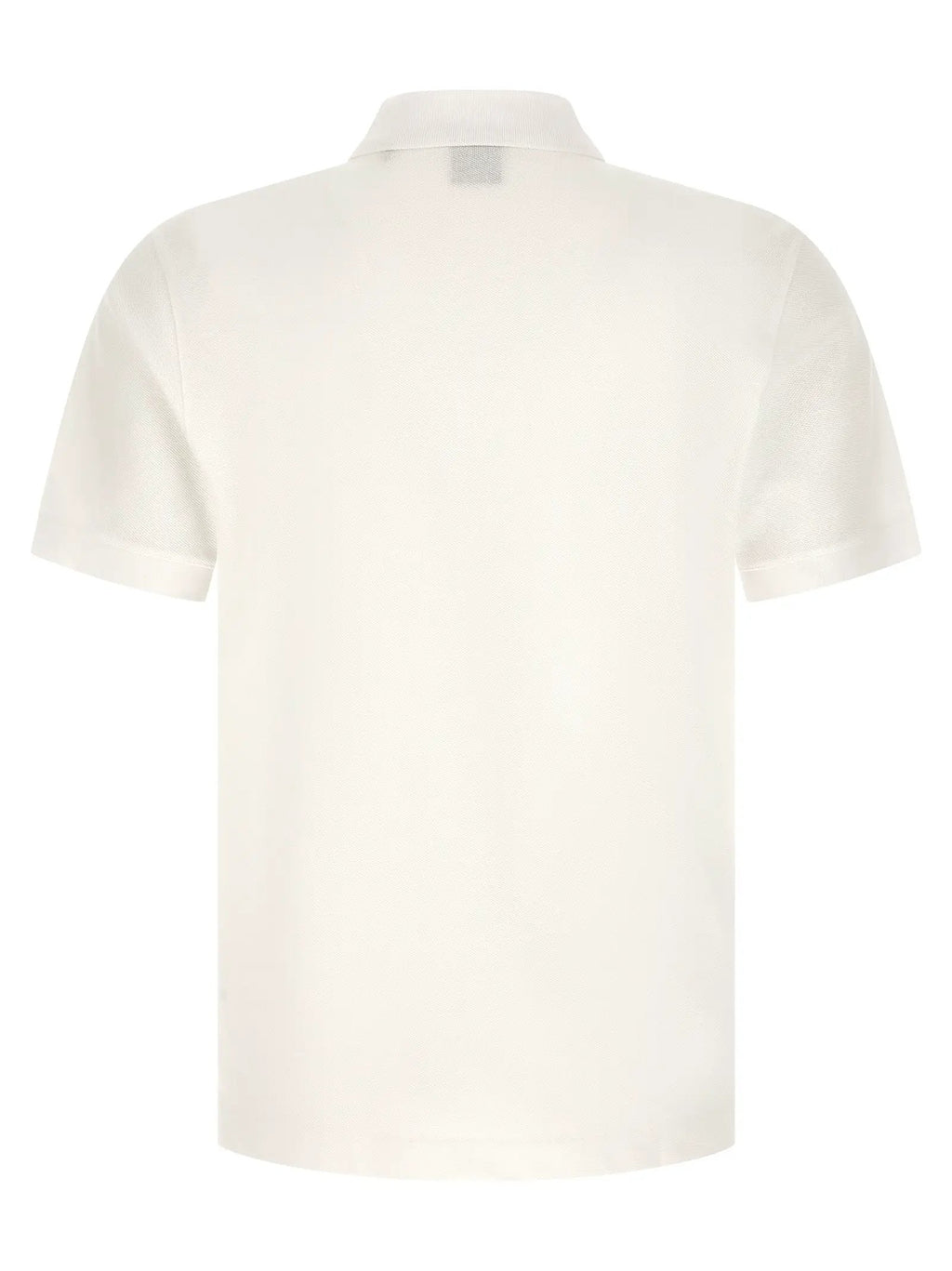 Hugo Boss White Cotton Polo Shirt