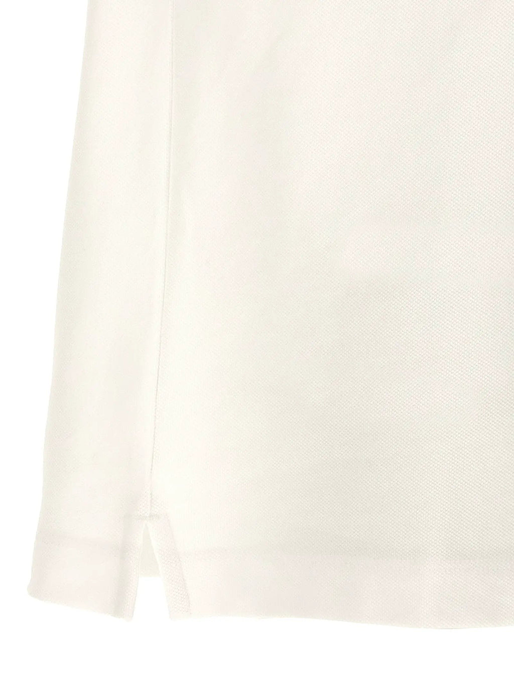 Hugo Boss White Cotton Polo Shirt