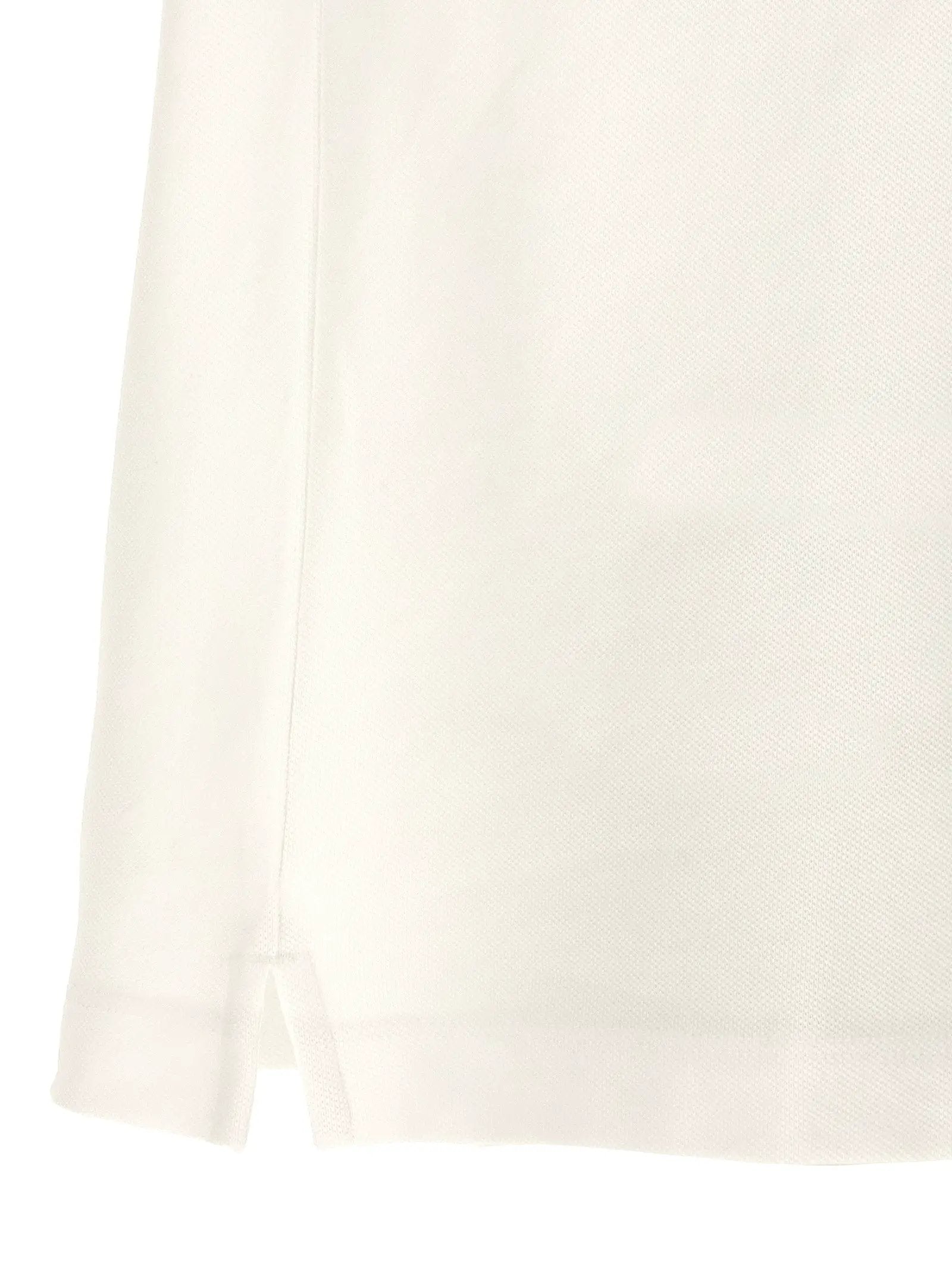 Hugo Boss White Cotton Polo Shirt