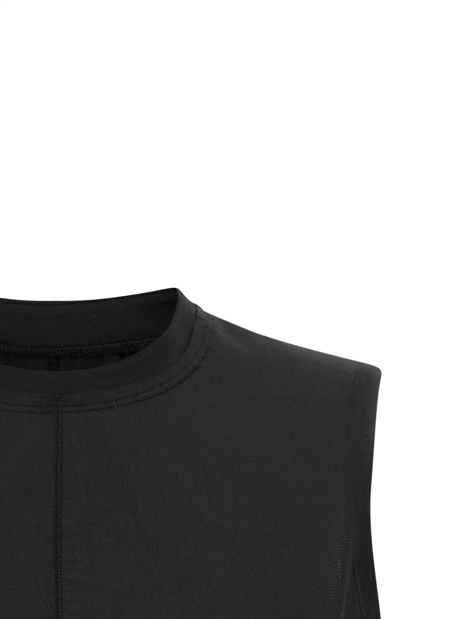 Y-3 Black Polyester Sport Bra
