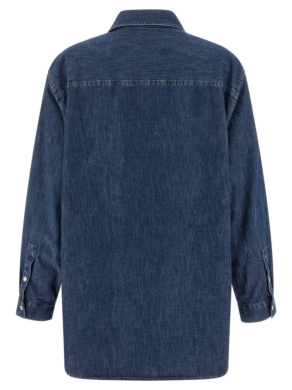 Valentino Garavani Blue Cotton Blouse