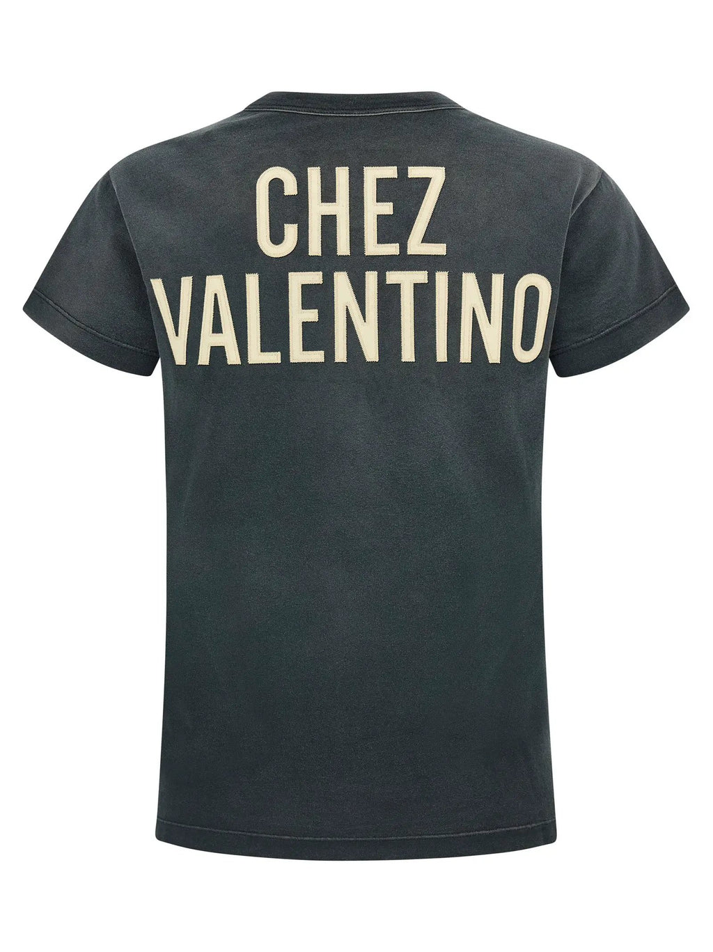 Valentino Garavani Gray Cotton T-Shirt