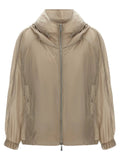 MooRER Beige Polyester Shell Jacket
