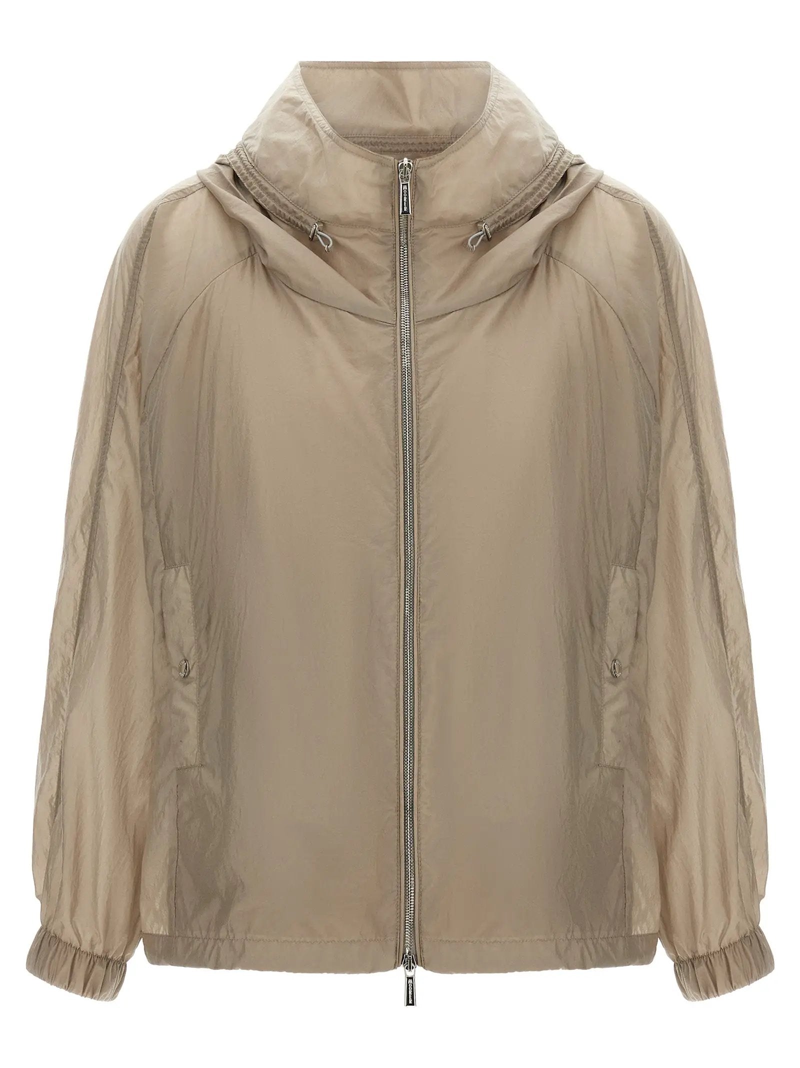MooRER Beige Polyester Shell Jacket