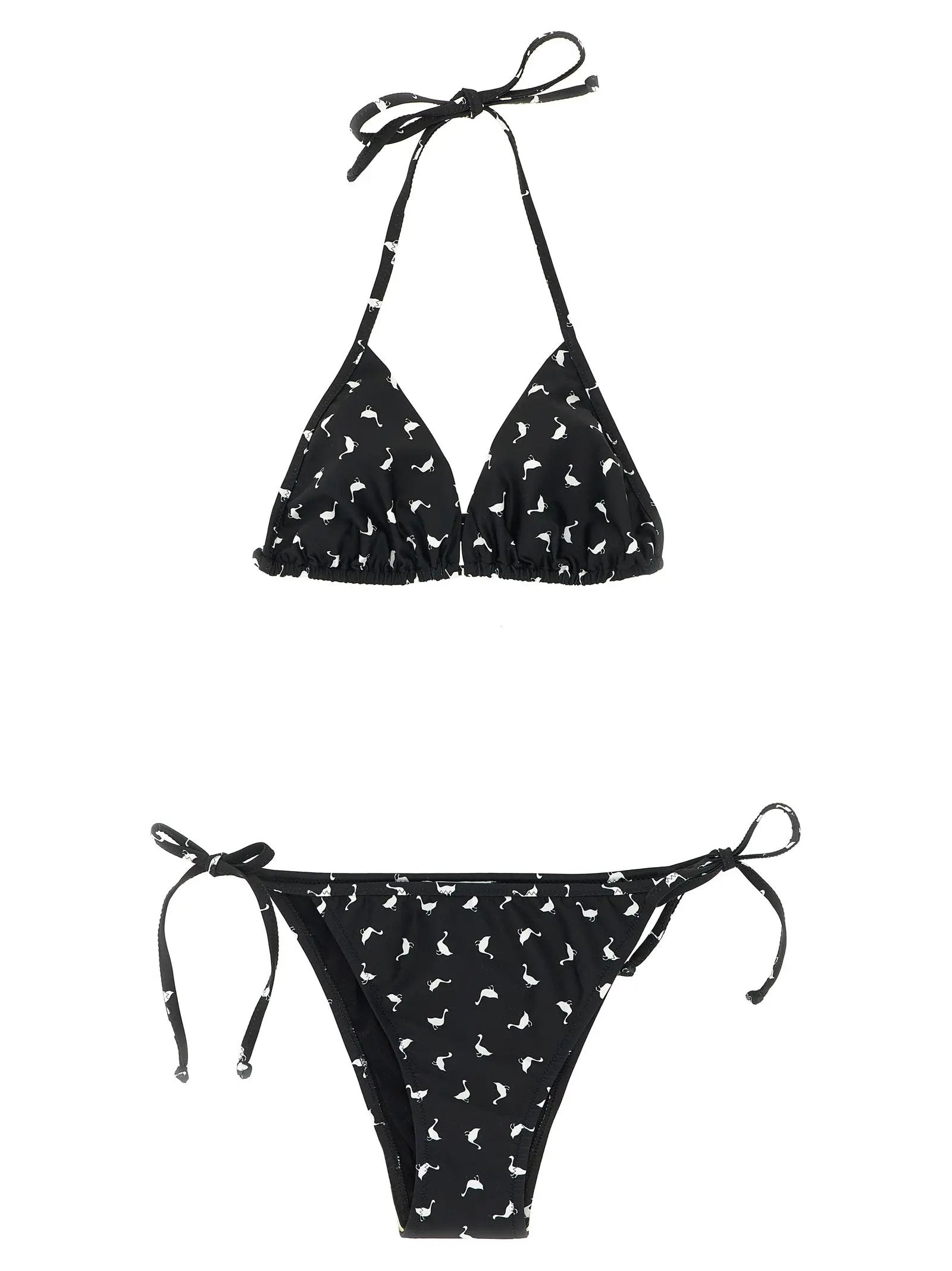 Moschino Bicolor Polyester Bikini