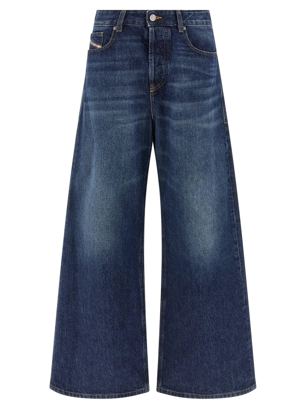Diesel Blue Cotton Jeans Denim