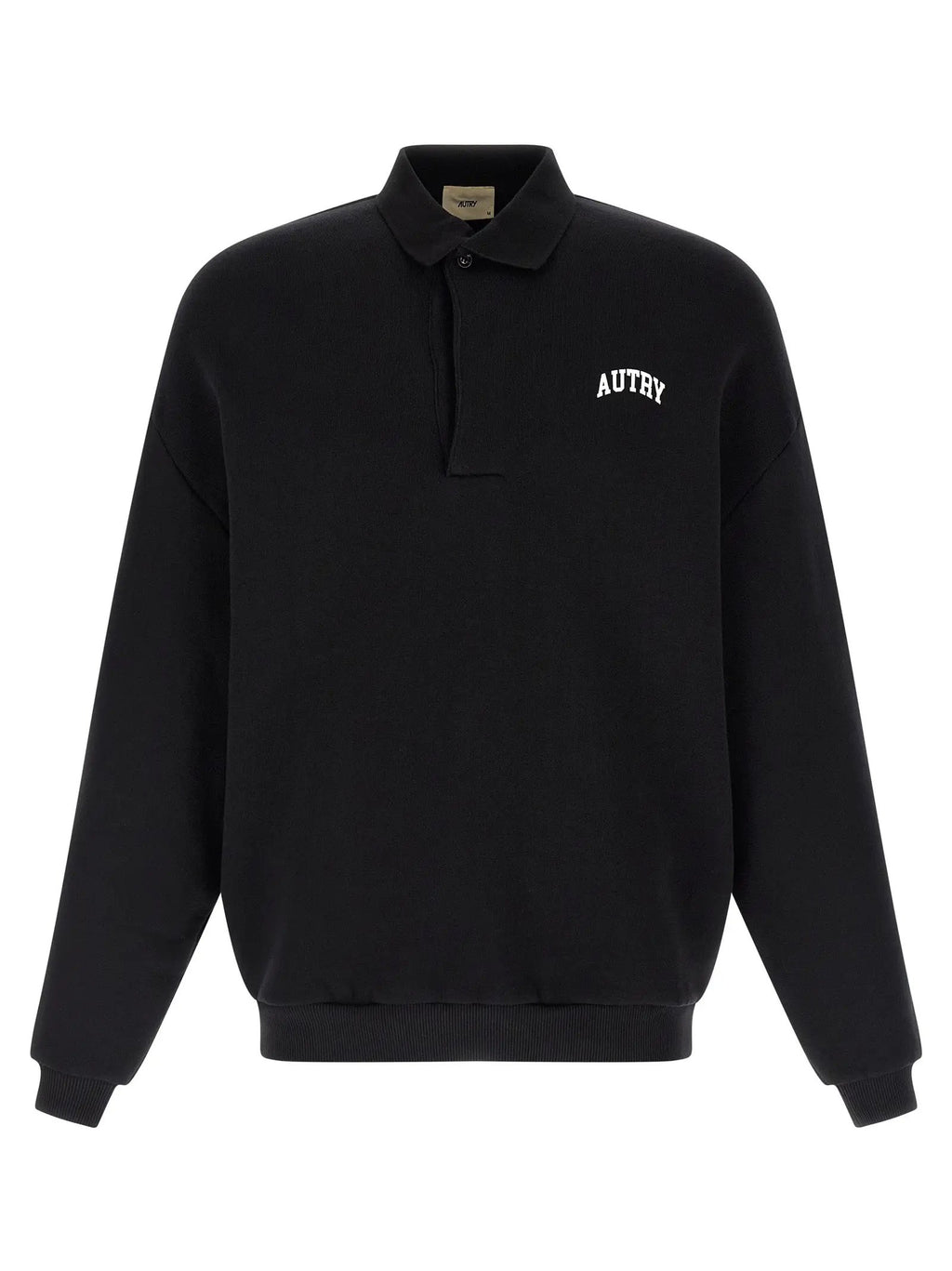 Autry Black Cotton Sweatshirt