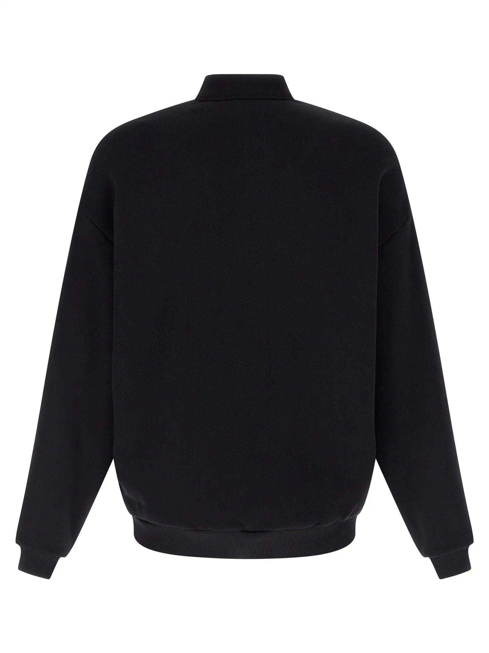 Autry Black Cotton Sweatshirt