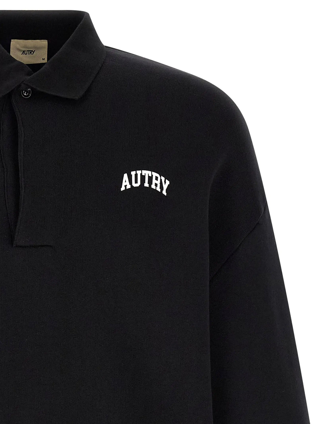 Autry Black Cotton Sweatshirt
