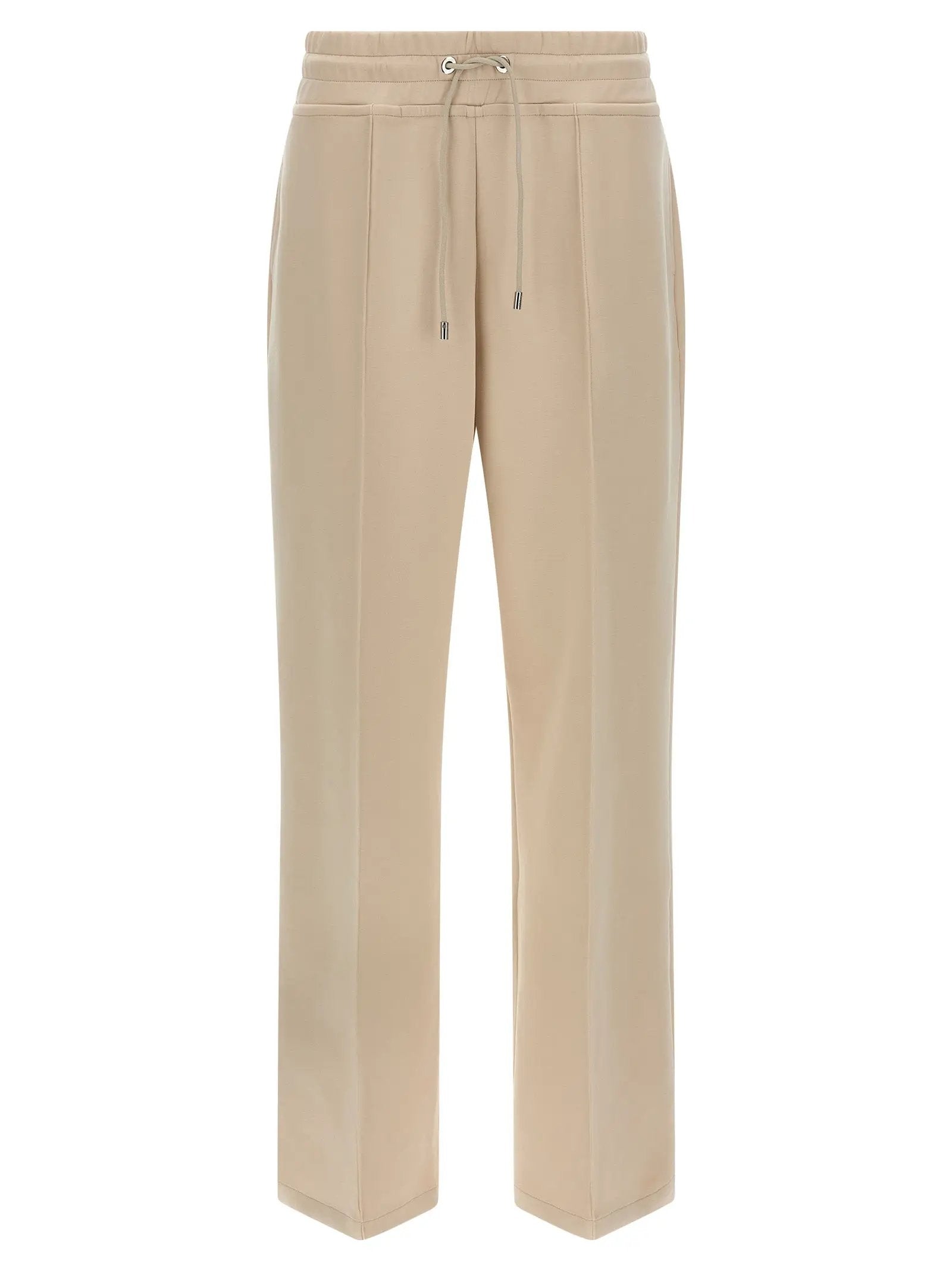 MooRER Beige Cotton Joggers (Workout Pants)