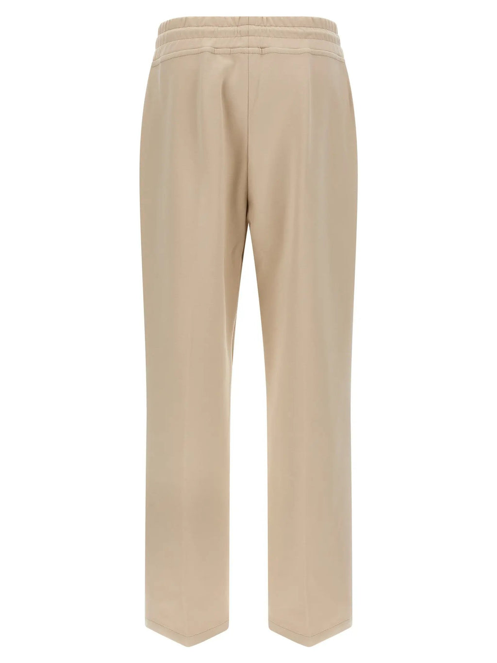 MooRER Beige Cotton Joggers (Workout Pants)