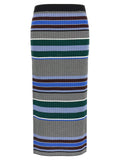 PINKO Multicolor Viscose Midi Skirt
