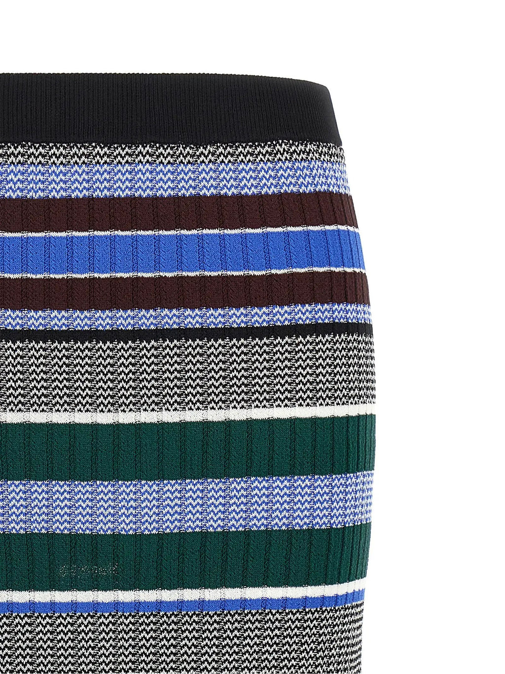 PINKO Multicolor Viscose Midi Skirt