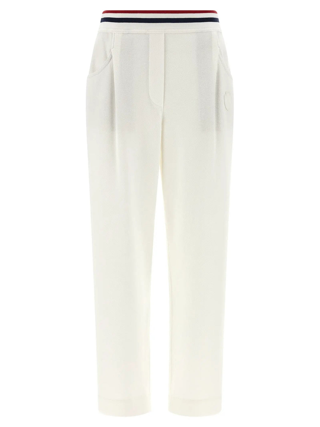 Brunello Cucinelli White Cotton Joggers (Workout Pants)