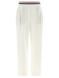 Brunello Cucinelli White Cotton Joggers (Workout Pants)
