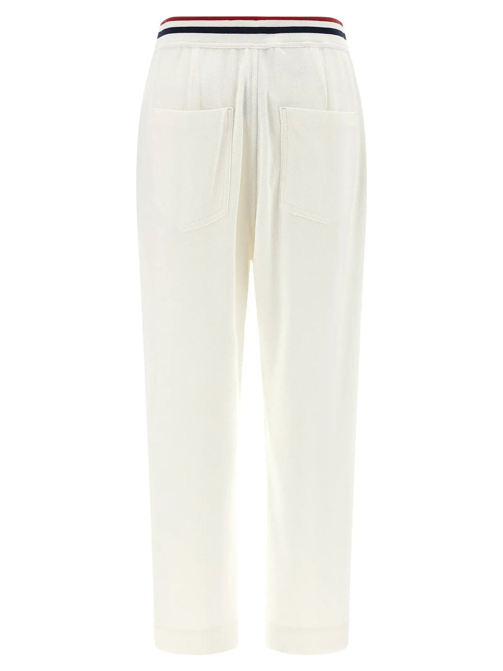 Brunello Cucinelli White Cotton Joggers (Workout Pants)