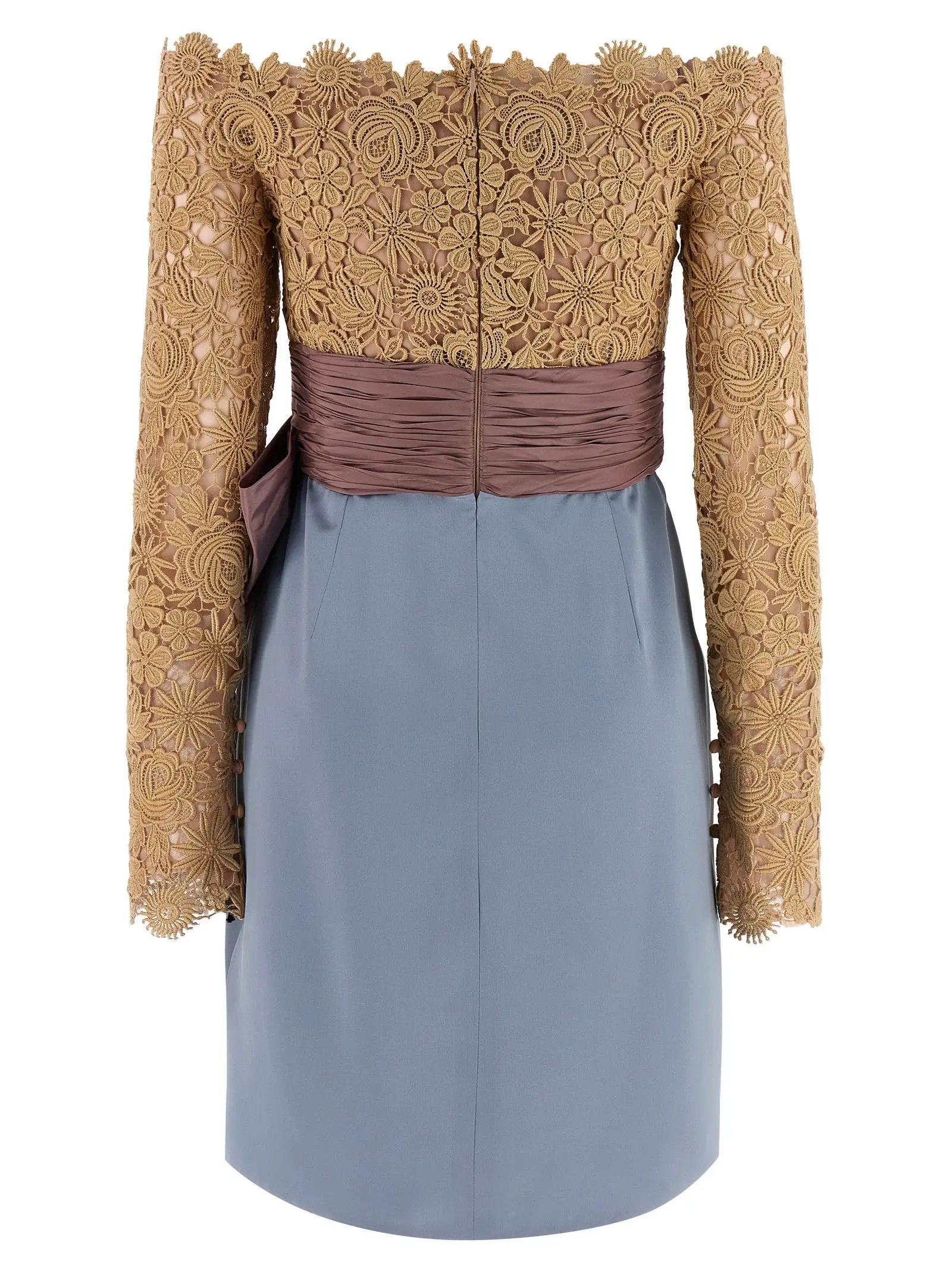 Valentino Garavani Multicolor Cotton Short Dress