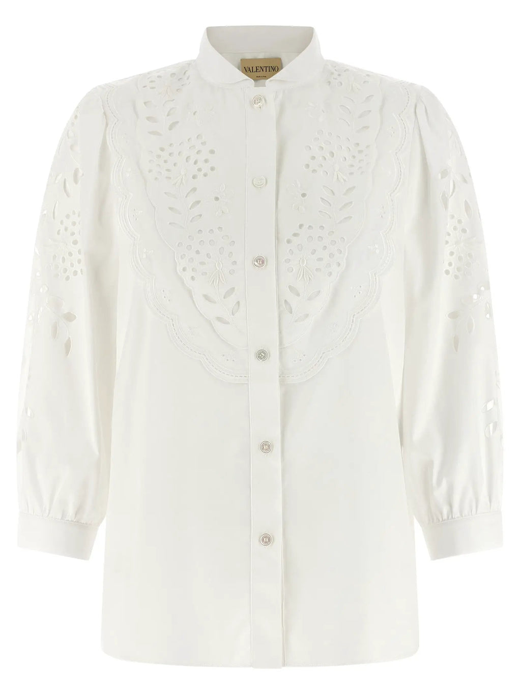 Valentino Garavani White Cotton Blouse