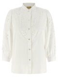 Valentino Garavani White Cotton Blouse