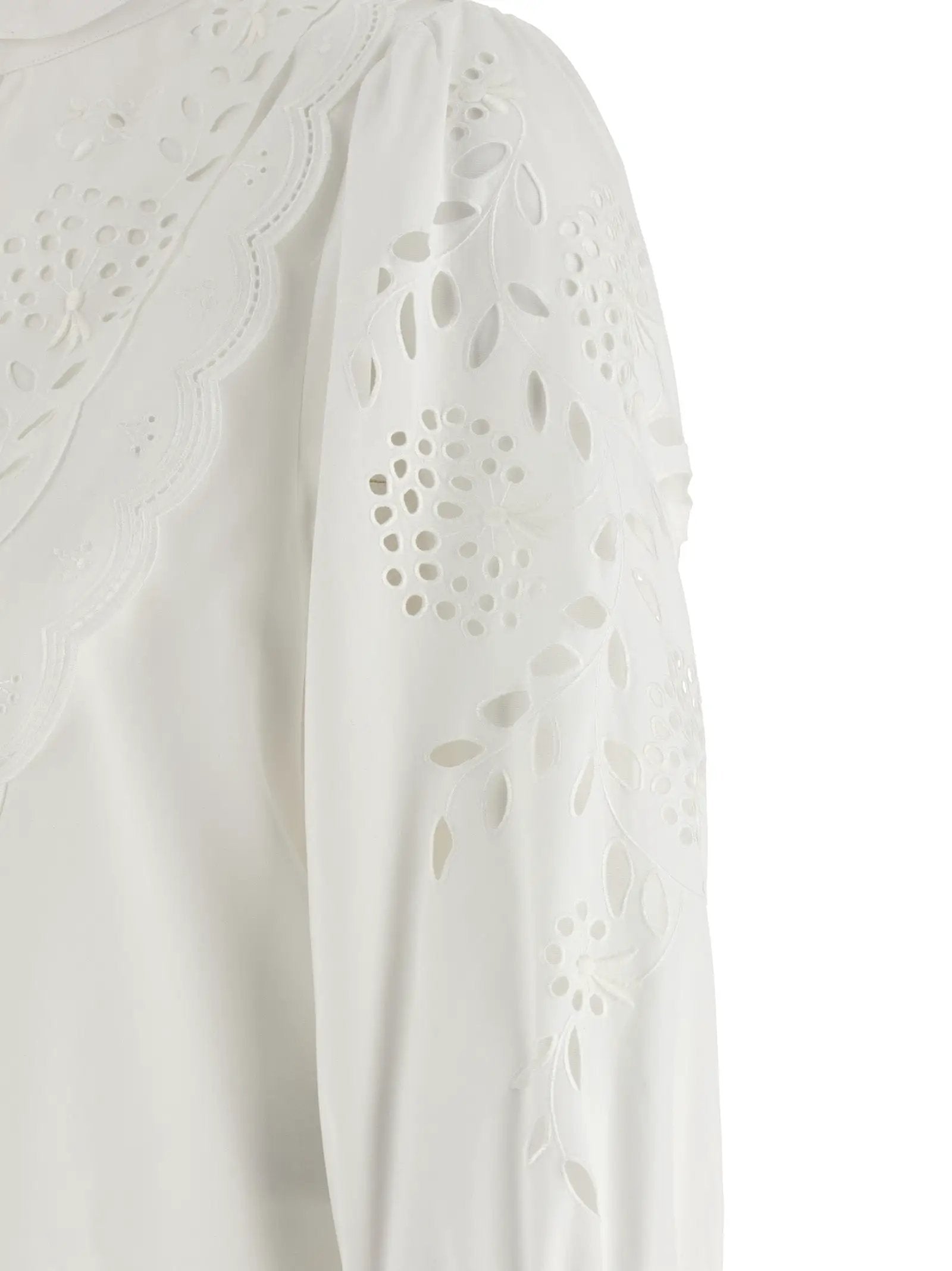 Valentino Garavani White Cotton Blouse
