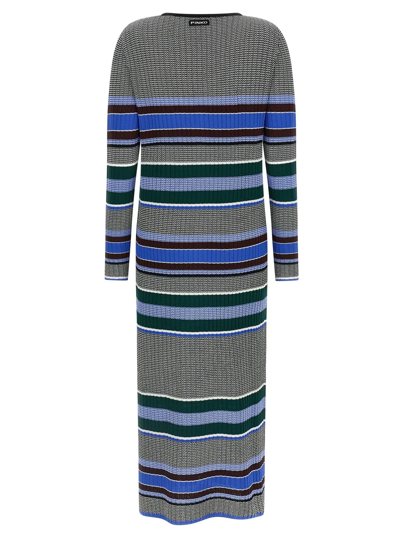 PINKO Multicolor Viscose Long Dress