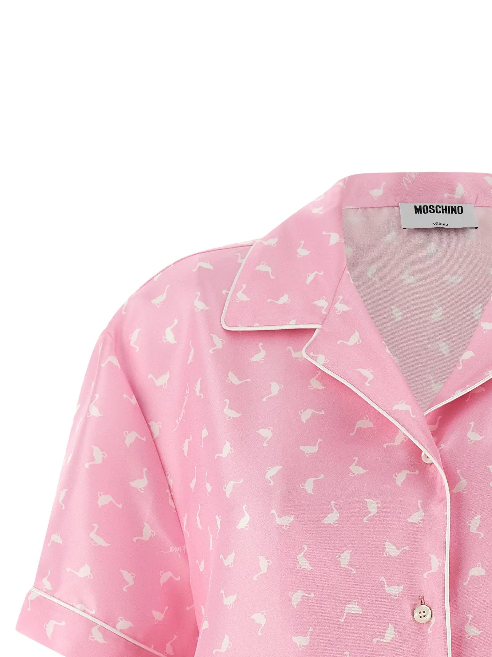 Moschino Multicolor Silk Blouse
