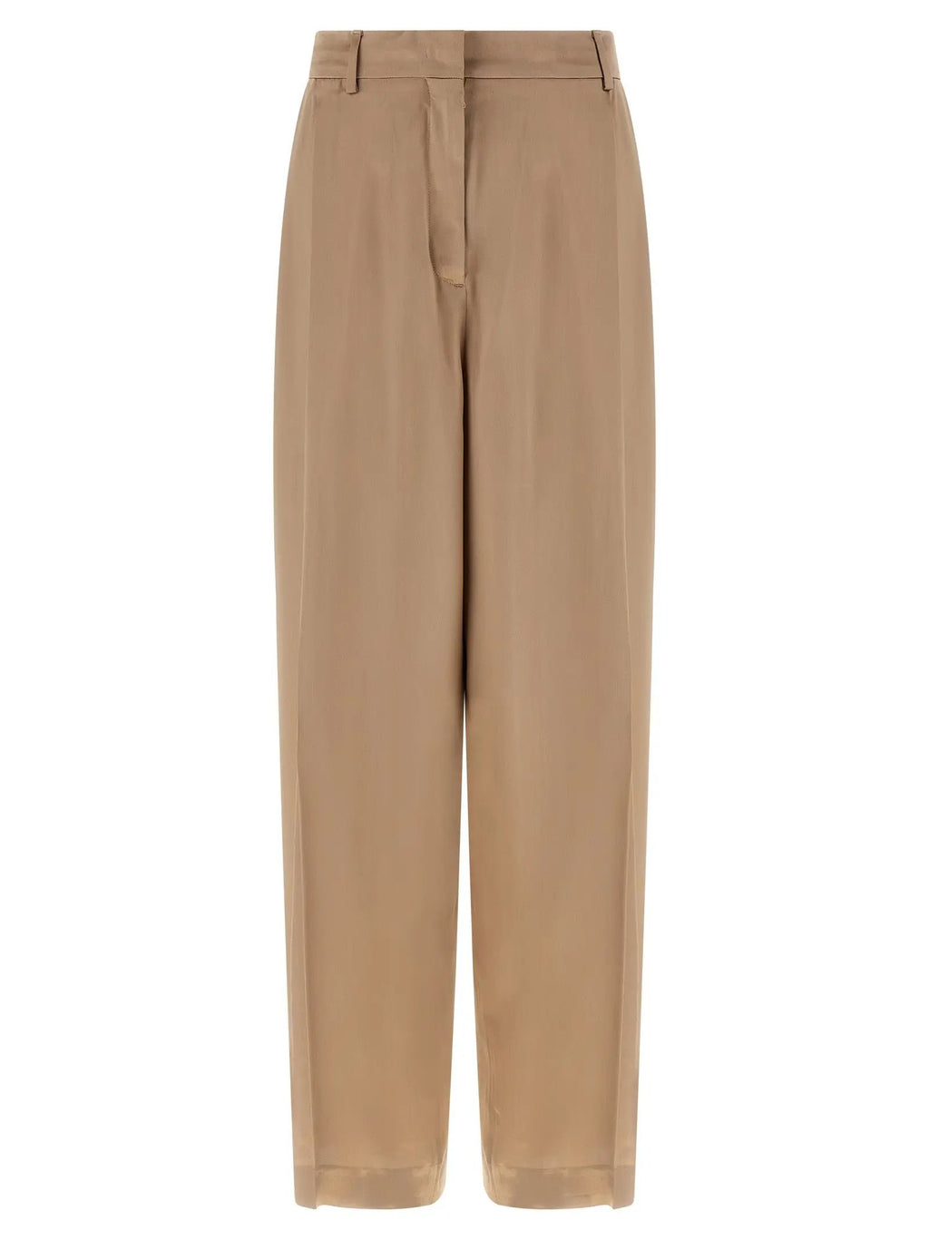 Fabiana Filippi Beige Viscose Casual Pants