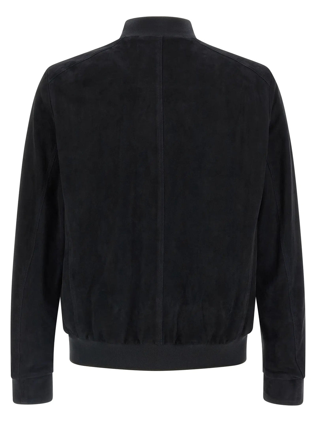MooRER Blue Lamb Leather Leather Jacket