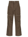 DRKSHDW Brown Cotton Cargo Pants