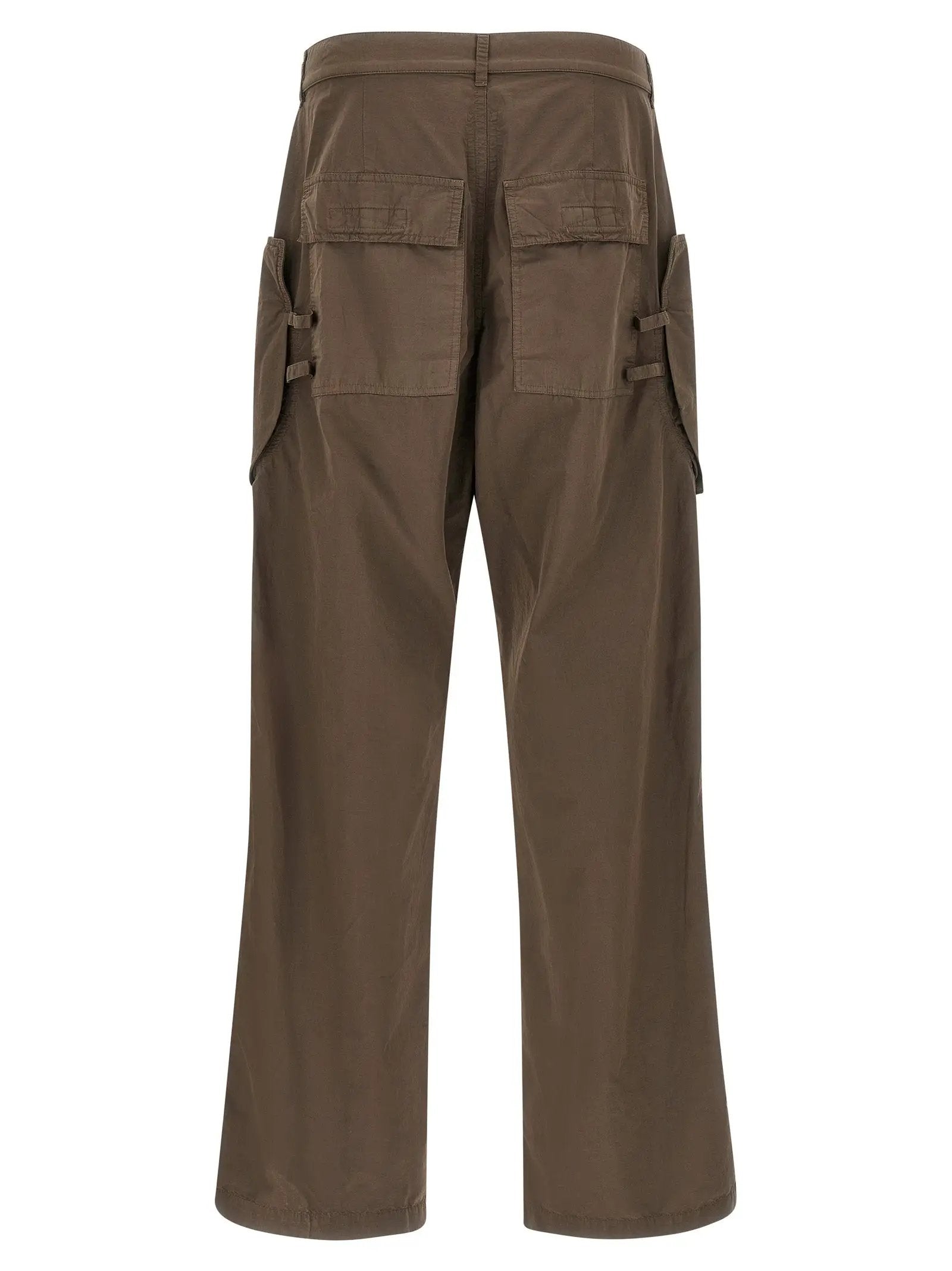 DRKSHDW Brown Cotton Cargo Pants