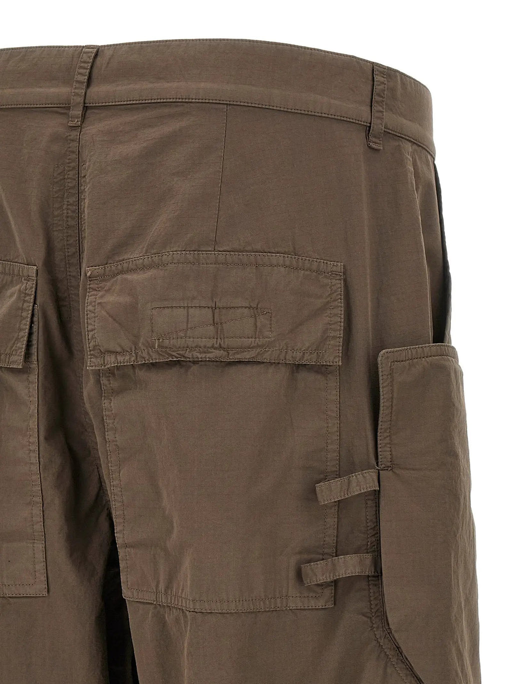 DRKSHDW Brown Cotton Cargo Pants