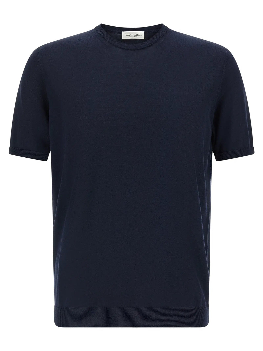 Roberto Collina Blue Cotton Cardigan