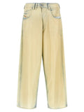 Diesel Beige Lyocell Jeans Denim