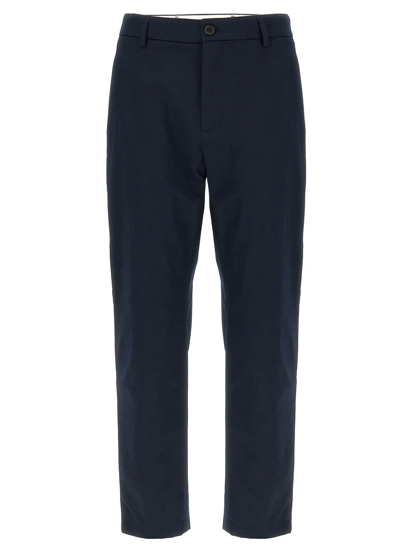 Department 5 Blue Cotton Casual Pants