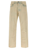 Golden Goose Beige Cotton Jeans Denim