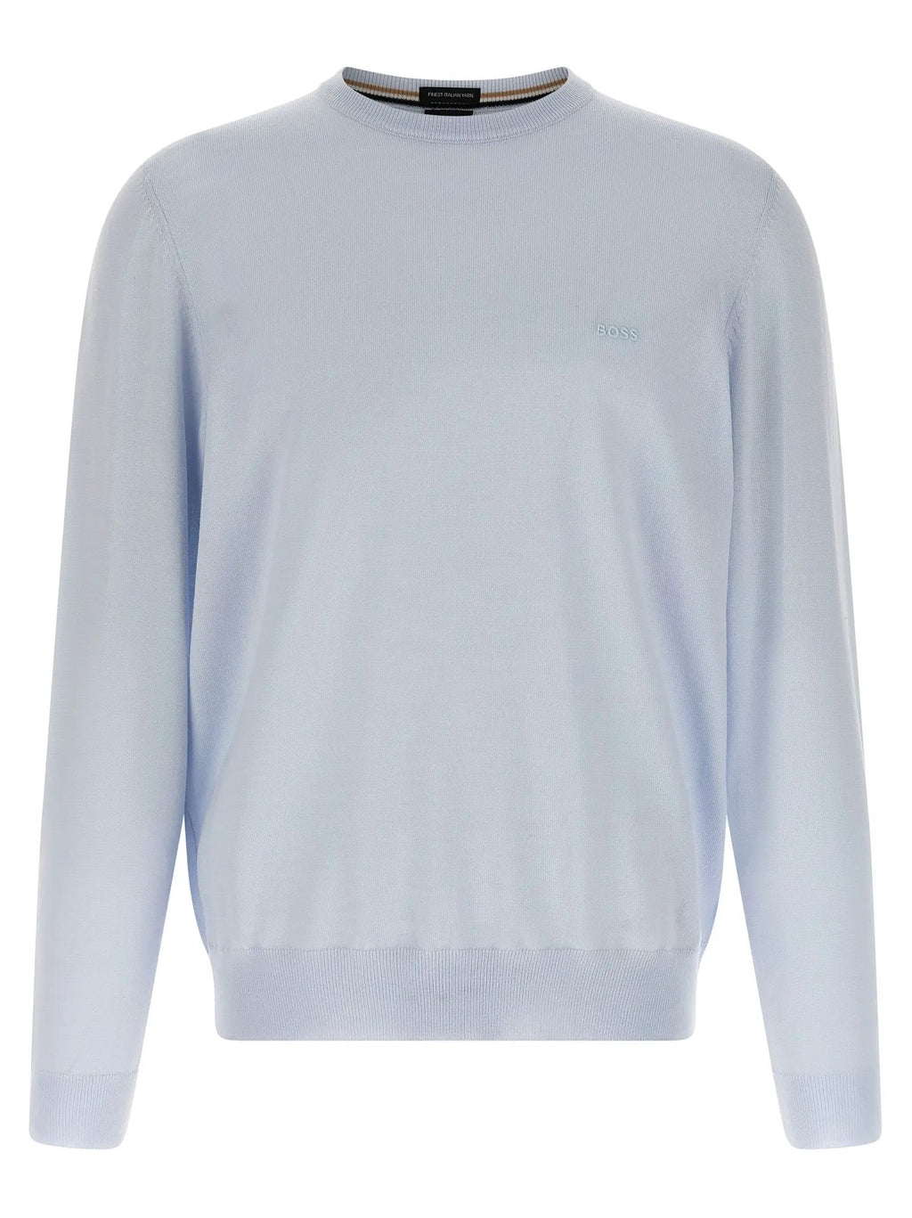 Hugo Boss Blue Virgin Wool Cardigan