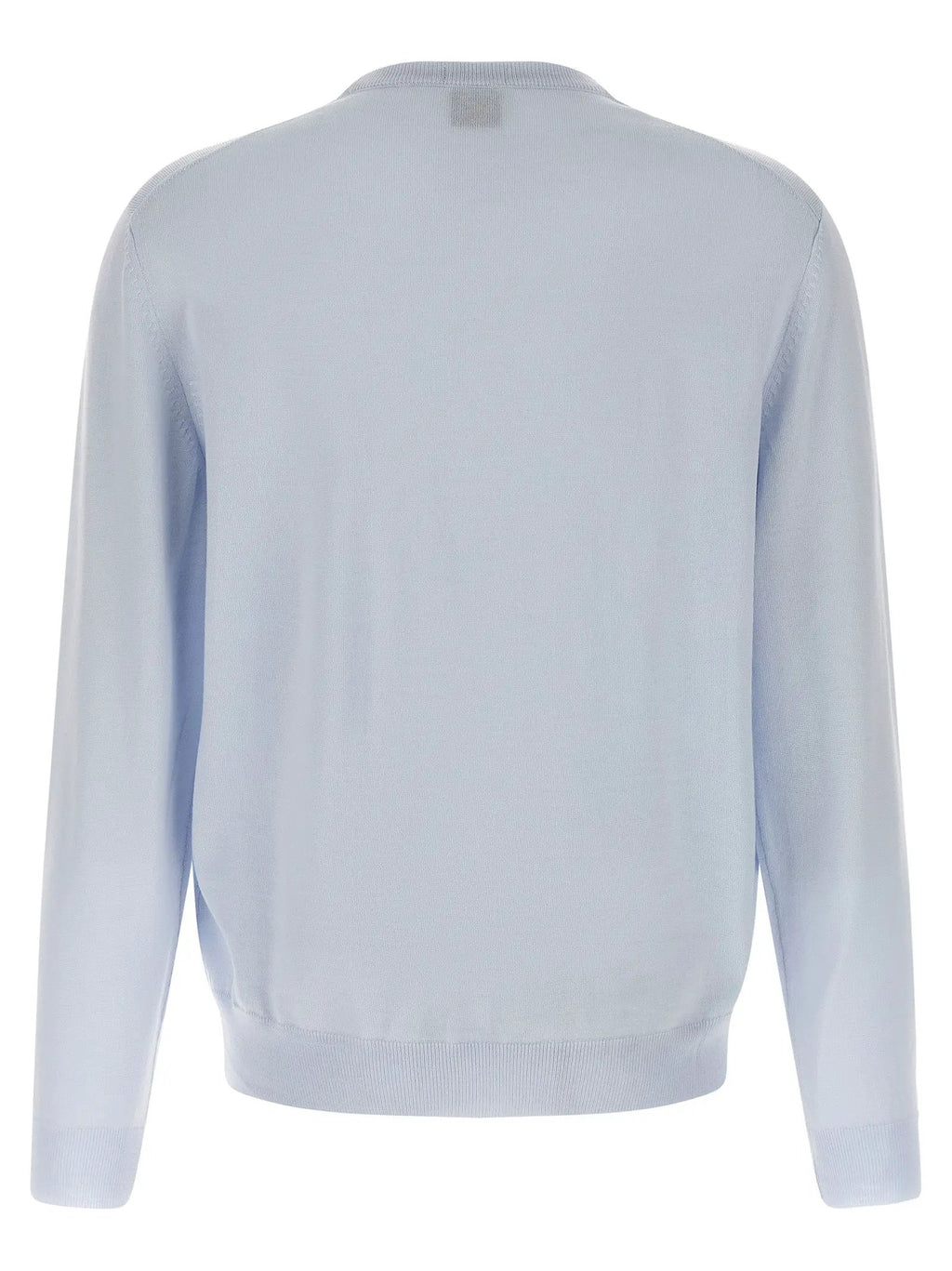 Hugo Boss Blue Virgin Wool Cardigan