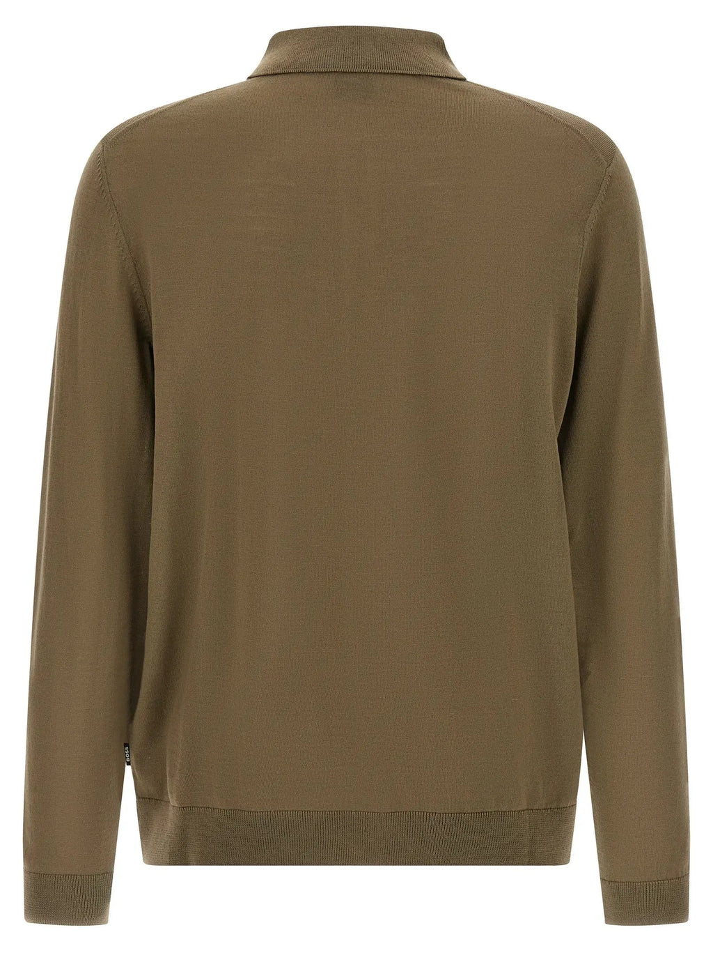 Hugo Boss Bicolor Virgin Wool Polo Shirt
