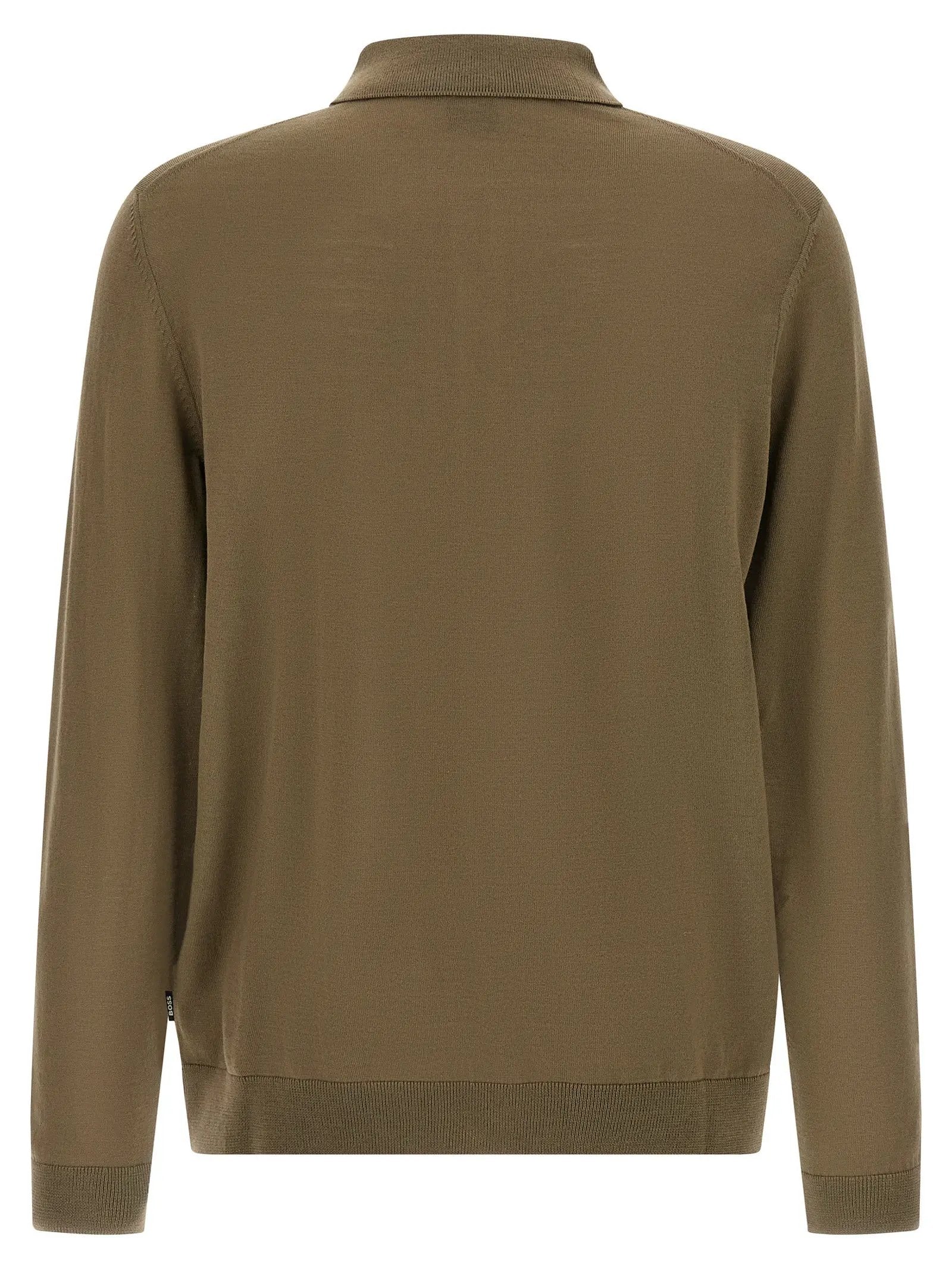 Hugo Boss Bicolor Virgin Wool Polo Shirt