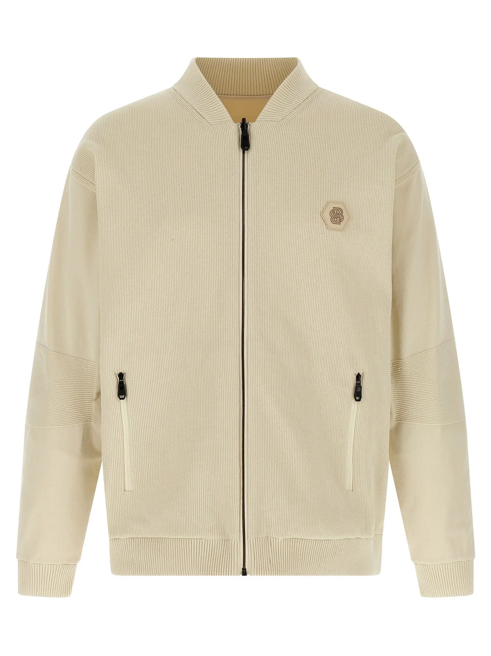 Hugo Boss Beige Polyamide Bomber