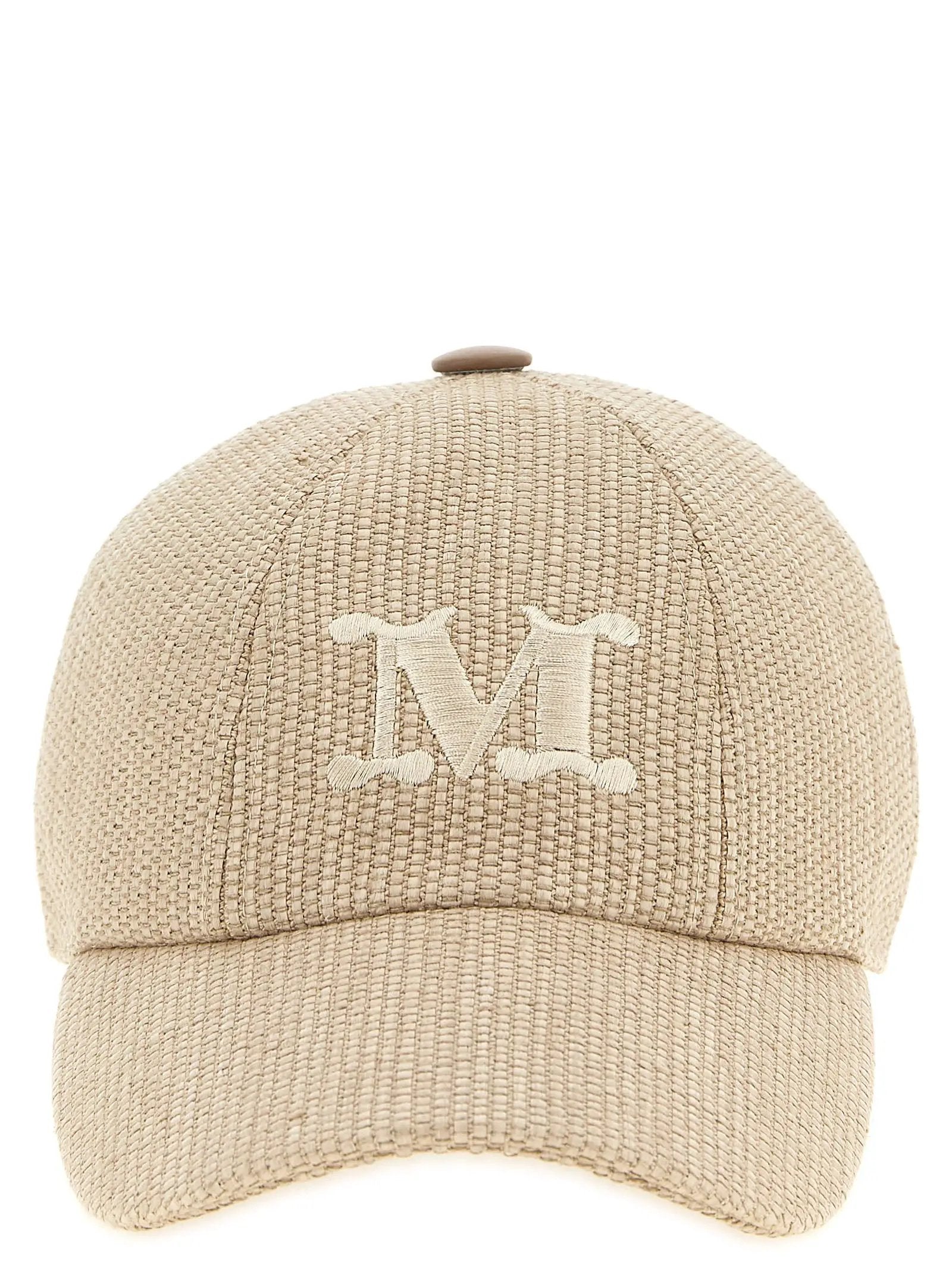 Max Mara Beige Cotton Cap (Baseball Hat)
